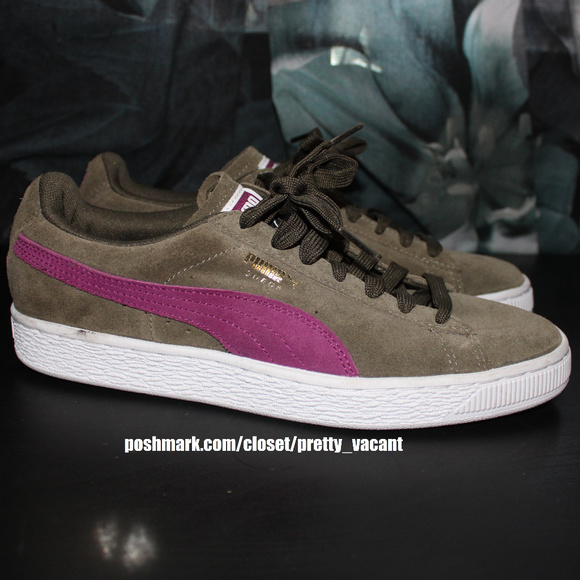 puma suede oliva puma suede oliva